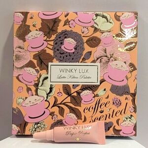 Winky Lux Latte Kitten Eyeshadow Palette NIB + Mini Light Beige Concealer New